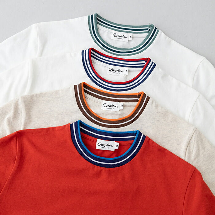 ジムフレックス刺繍ロゴ半袖Tシャツ(J-1155CH)COMBEDCOTTONJERSEYT-SHIRTGymphlex(レディース)【2024春夏】*送料無料*【後払い決済不可】*