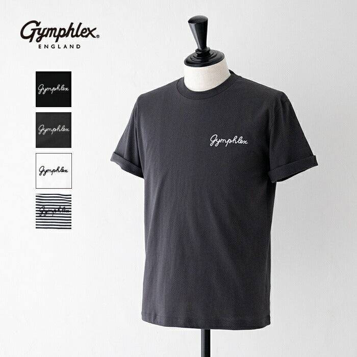 ジムフレックスツイルバイオウォッシュ半袖ボタンダウンシャツ(GY-B0248BIT)TWILLBIOWASHB.D.SHIRTS/SGymphlex(メンズ)【2024春夏】*送料無料*【後払い決済不可】*