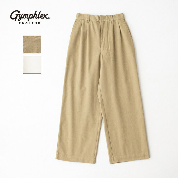 ジムフレックスコットンチノイージーショーツ(GY-E0181HDC)HIGHDENSITYCHINOCLOTHEASYSHORTPANTSGymphlex(レディース)【2024春夏】*送料無料*【後払い決済不可】*