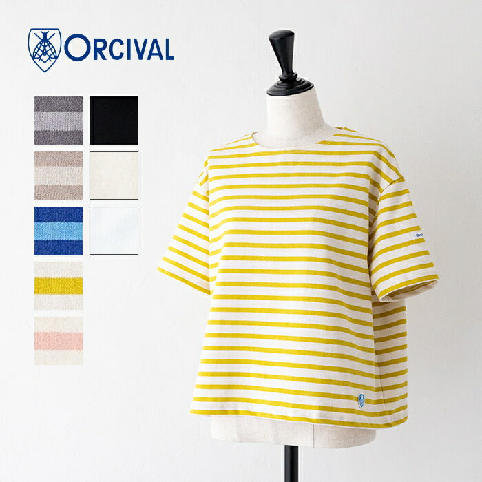オーシバルクルーネック半袖Tシャツ(OR-C0337CCF)STRETCHCREWNECKS/SP.O.ORCIVAL(レディース)【2024春夏】*送料無料*【後払い決済不可】*