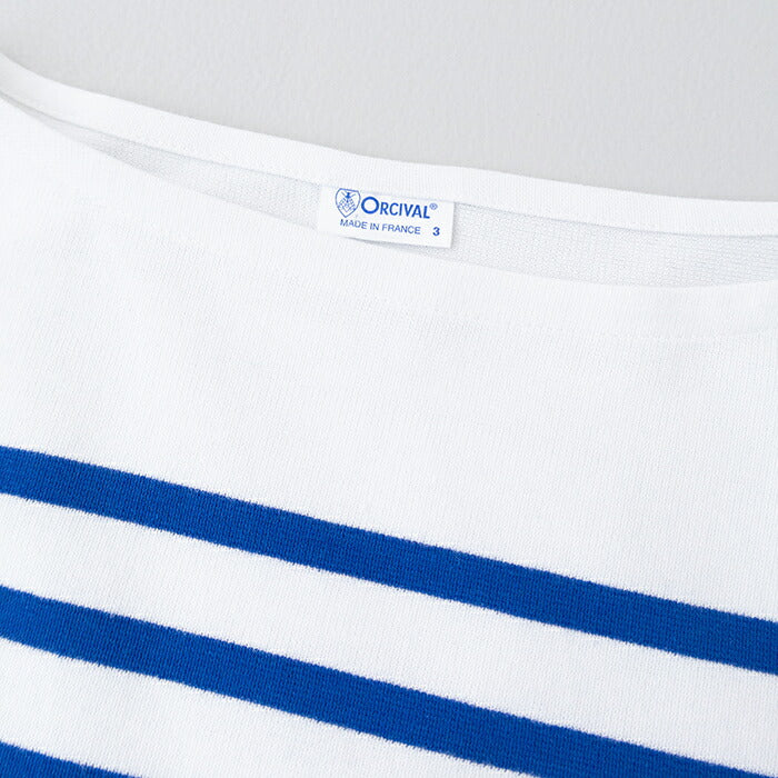 オーシバルスビンジャージクルーネック半袖Tシャツ(OR-C0084SOE)SUVINOPENENDJERSEYBOATNECKSHORTSLEEVEORCIVAL(メンズ)【2023春夏】*送料無料*【後払い決済不可】*