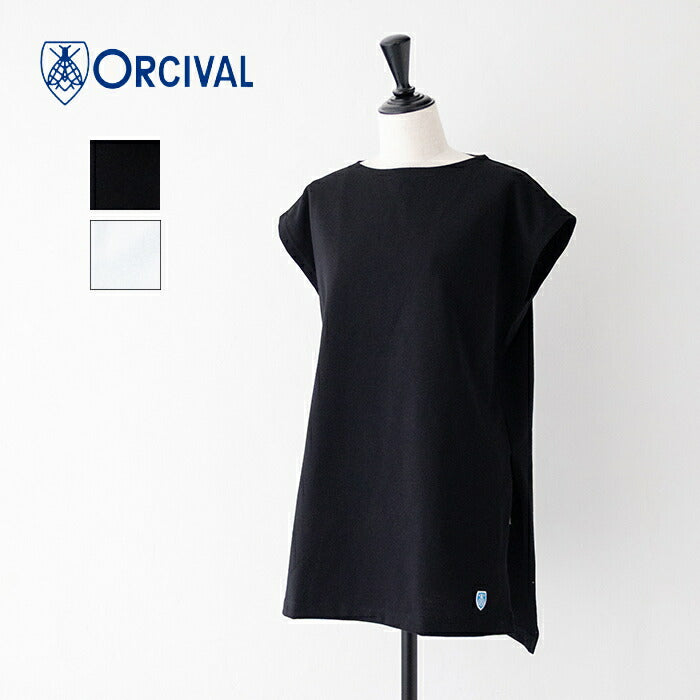 オーシバルスビンジャージクルーネック半袖Tシャツ(OR-C0084SOE)SUVINOPENENDJERSEYBOATNECKSHORTSLEEVEORCIVAL(メンズ)【2023春夏】*送料無料*【後払い決済不可】*