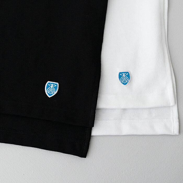 オーシバルスビンジャージクルーネック半袖Tシャツ(OR-C0084SOE)SUVINOPENENDJERSEYBOATNECKSHORTSLEEVEORCIVAL(メンズ)【2023春夏】*送料無料*【後払い決済不可】*