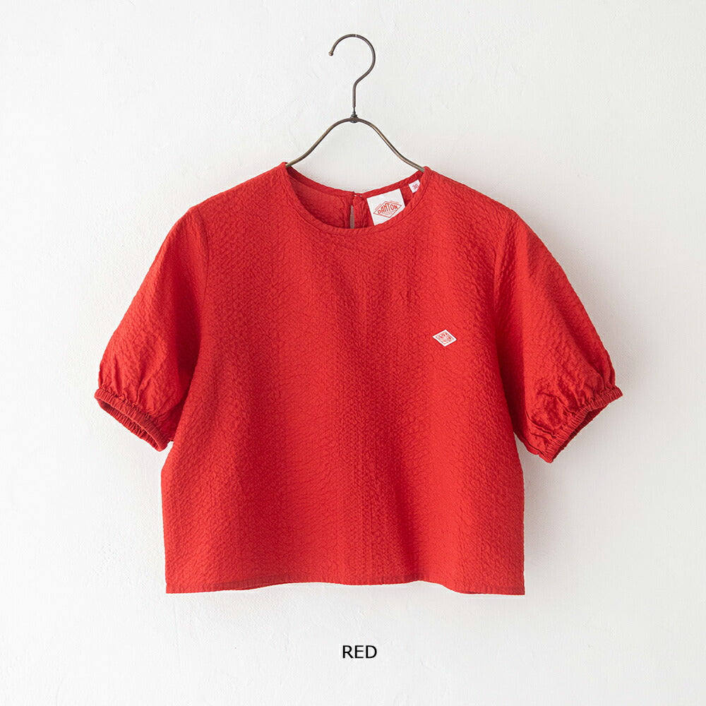 ダントンコットンローン半袖プルオーバーシャツ(DT-B0439UKK)60LAWNWRINKLEFINISHPULLOVERSHIRTDANTON(レディース)【2026春夏】*送料無料*【後払い決済不可】*