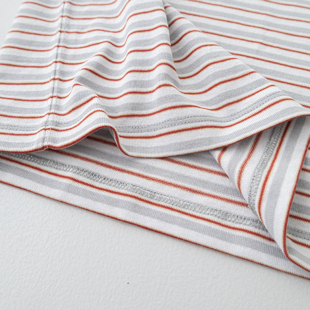 コットンポリエステル<br> ボーダーポケットTシャツ <br>(DT-C0198 TCB)<br>(メンズ)