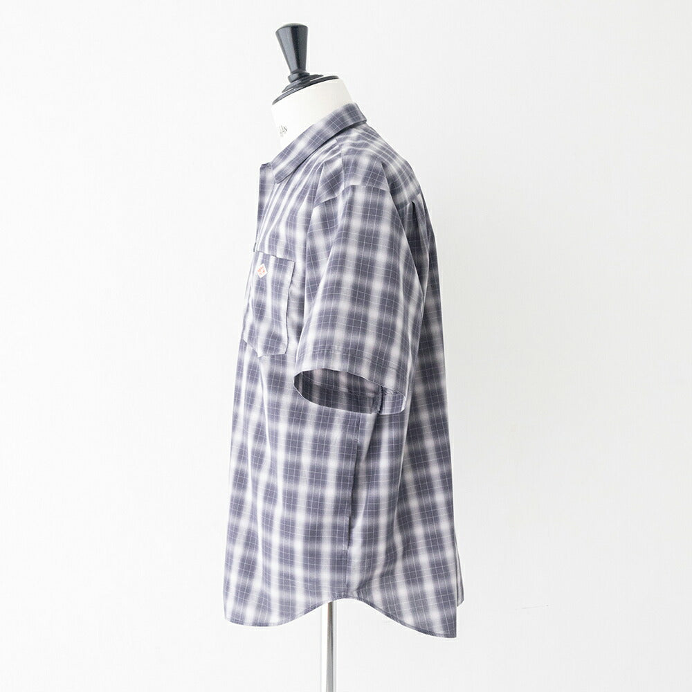 ダントンボイルポプリン半袖ワークシャツ(DT-B0434TCV)TCVOILEPOPLINSHORTSLEEVESHIRTDANTON(メンズ)【2026春夏】*送料無料*【後払い決済不可】*