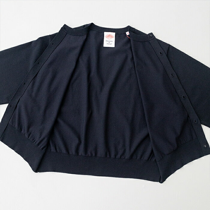 ダントンジャージーニットクルーネック長袖カーディガン(DT-D0137YSD)JERSEYKNITCREWNECKCARDIGANDANTON(レディース)【2026春夏】*送料無料*【後払い決済不可】*