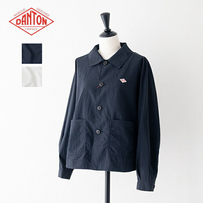 ダントンドルマンスリーブジャケット(DT-A0652TNY)NYLONTUSSARWASHERDOLMANSLEEVEJACKETDANTON(レディース)【2026春夏】*送料無料*【後払い決済不可】*