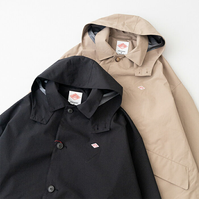 ダントン3レイヤークロスショートバルマカーンコート(DT-A0648TLY)3LAYERCLOTHSHORTBALMACAANCOATDANTON(レディース)【2026春夏】*送料無料*【後払い決済不可】*
