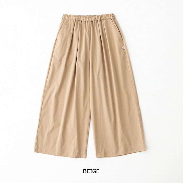 ダントンクロップドワイドパンツ(DT-E0295CBD)C/TTYPEWRITERSTRETCHBIOCROPPEDWIDEPANTSDANTON(レディース)【2026春夏】*送料無料*【後払い決済不可】*