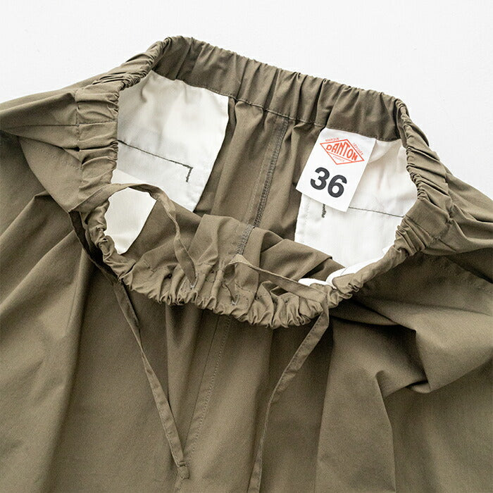 ダントンクロップドワイドパンツ(DT-E0295CBD)C/TTYPEWRITERSTRETCHBIOCROPPEDWIDEPANTSDANTON(レディース)【2026春夏】*送料無料*【後払い決済不可】*