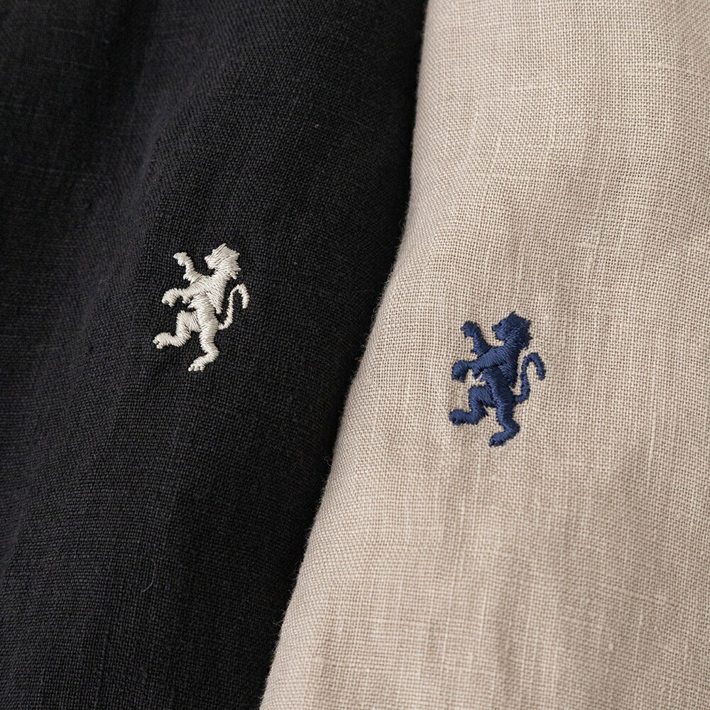 ジムフレックスリネンショートボタンダウン半袖シャツ(GY-B0367SKC)60SLINENDYEDCANVASSHORTB.D.SHIRTS/SGYMPHLEX(レディース)【2026春夏】*送料無料*【後払い決済不可】*