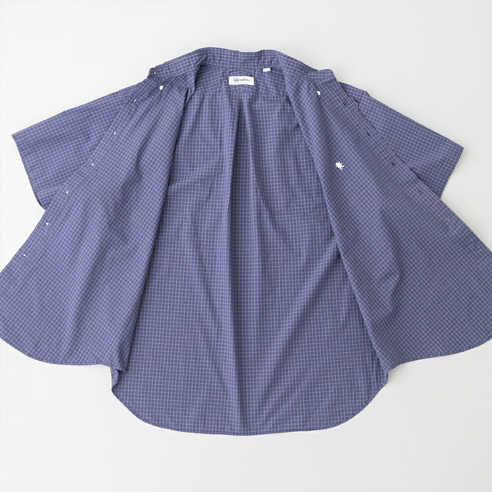 ジムフレックスコットンワッシャーボタンダウン半袖シャツ(GY-B0248OGC)COTTONWASHERFINISHB.D.SHIRTS/SGYMPHLEX(メンズ)【2026春夏】*送料無料*【後払い決済不可】*
