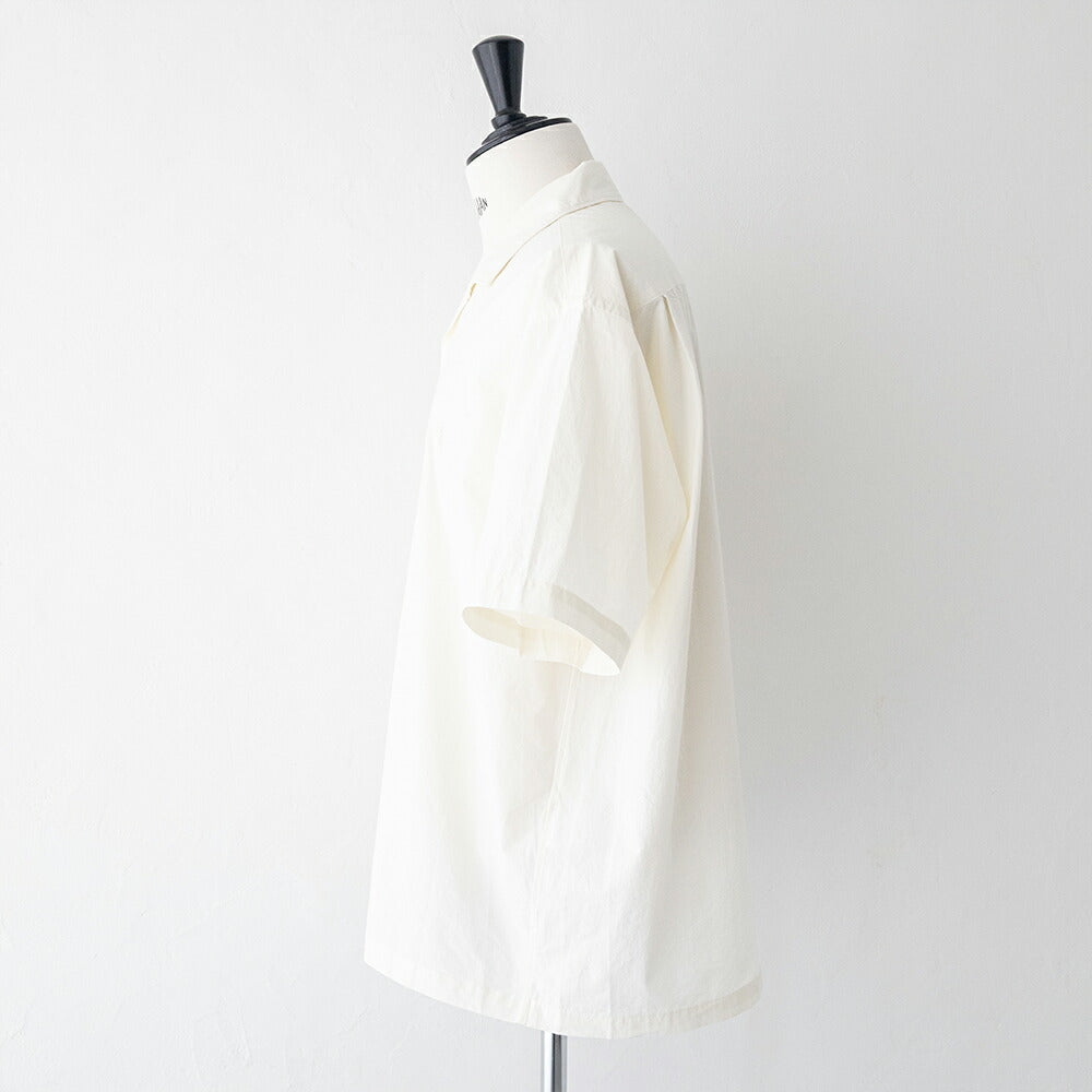 ジムフレックスコットンタイプライター半袖オープンカラーシャツ(GY-B0462OTR)DYECOTTON80TYPEWRITEROPENCOLLARSHIRTS/SGYMPHLEX(メンズ)【2026春夏】*送料無料*【後払い決済不可】*