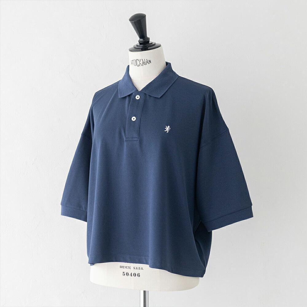 ジムフレックスハイゲージ鹿の子ポロシャツ(GY-C0447KKA)PIQUEPOLOCOLLARDOLMANSLEEVEP.O.GYMPHLEX(レディース)【2026春夏】*送料無料*【後払い決済不可】*