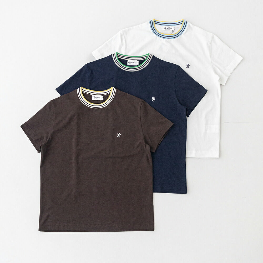 ジムフレックスクルーネックラインTシャツ(GY-C0448CCB)COTTONSPANDEXJERSEYCREWNECKKNIT-LINET-SHIRTGYMPHLEX(レディース)【2026春夏】*送料無料*【後払い決済不可】*
