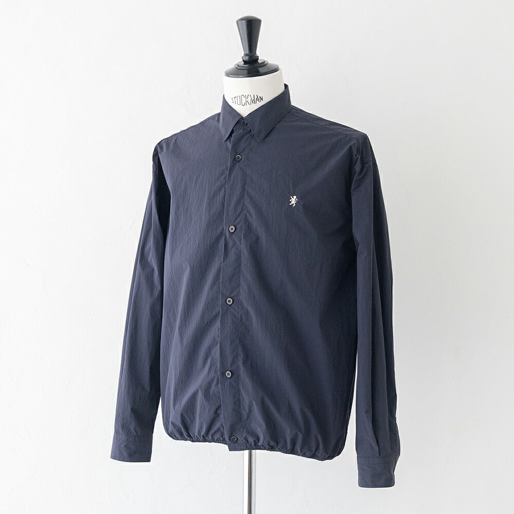 ジムフレックスナイロンタスラン長袖ギャザーシャツ(GY-B0460SYM)NYLONTASLANSHORTSHIRTL/SGYMPHLEX(メンズ)【2026春夏】*送料無料*【後払い決済不可】*