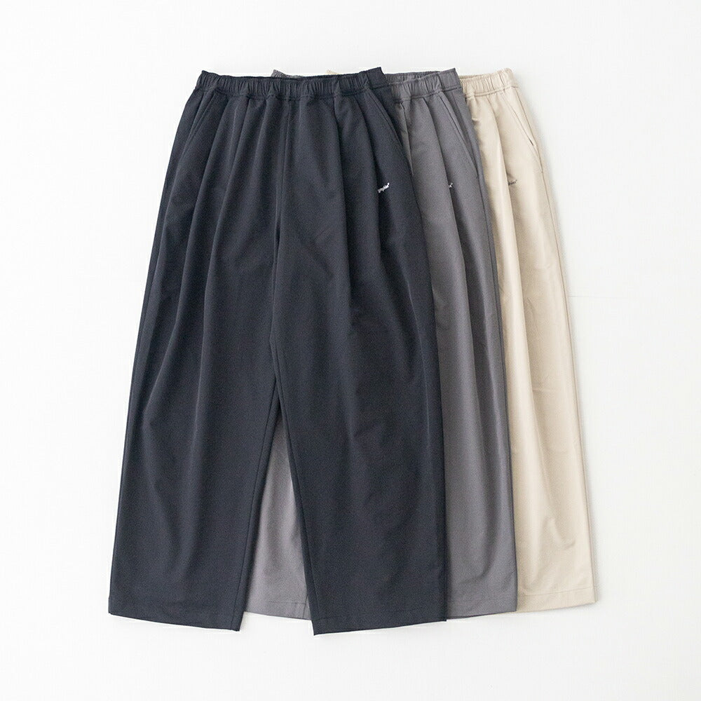 ジムフレックスワイドストレートイージーパンツ(GY-E0308PDC)POLYESTERDOUBLECLOTHEASYSTRAIGHTPANTSGYMPHLEX(レディース)【2026春夏】*送料無料*【後払い決済不可】*