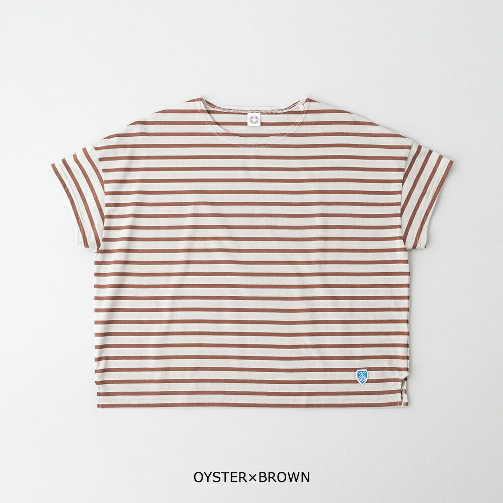オーシバルコットンボートネック半袖Tシャツ(OR-C0335BFJ)40/2JERSEYBOATNECKS/SP.O.ORCIVAL(レディース)【2026春夏】*送料無料*【後払い決済不可】*