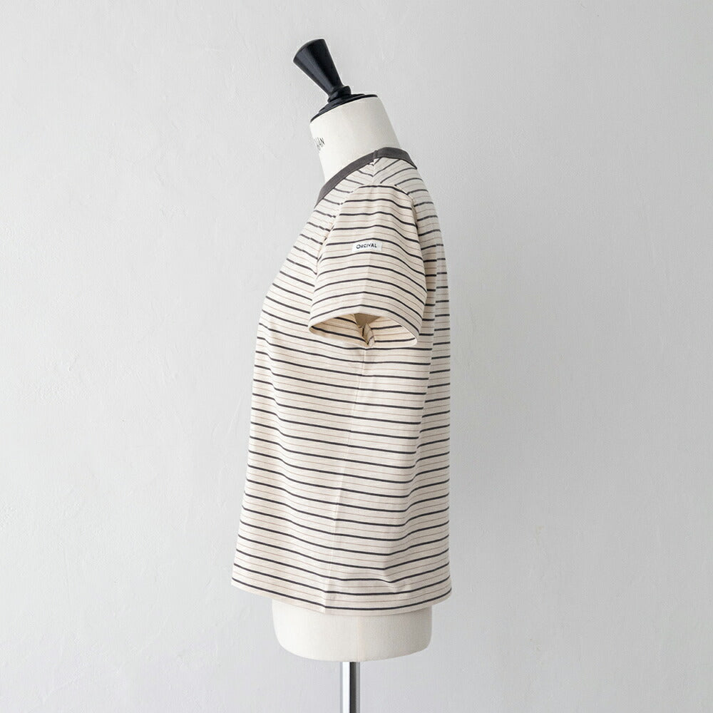 オーシバルコットンストレッチクルーネック半袖Tシャツ(OR-C0415CCF)STRETCHCREWNECKS/SP.O.ORCIVAL(レディース)【2026春夏】*送料無料*【後払い決済不可】*