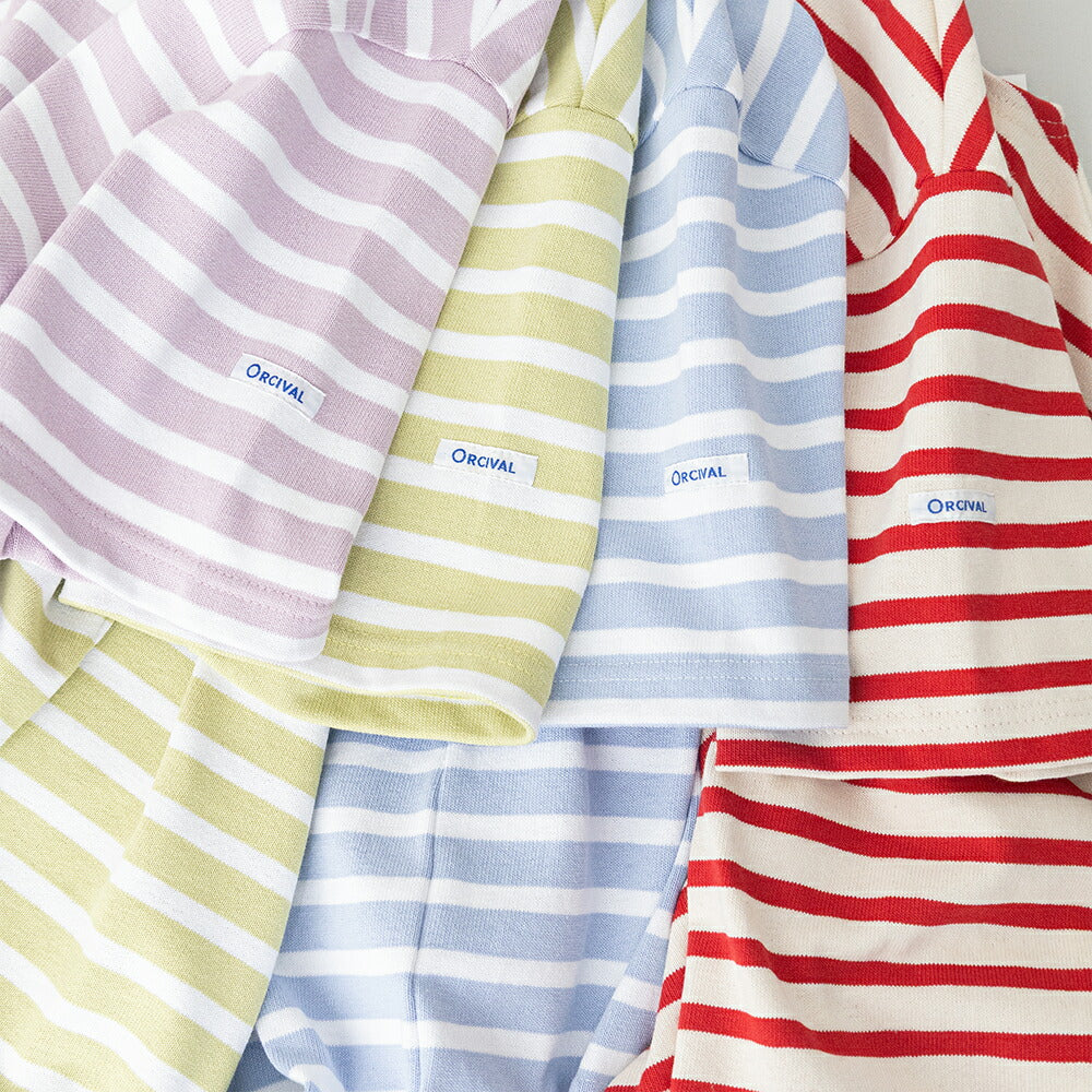 オーシバルクルーネック半袖Tシャツ(B258)COTTONLOURDCREWNECKS/SP.O.ORCIVAL(レディース)【2026春夏】*送料無料*【後払い決済不可】*