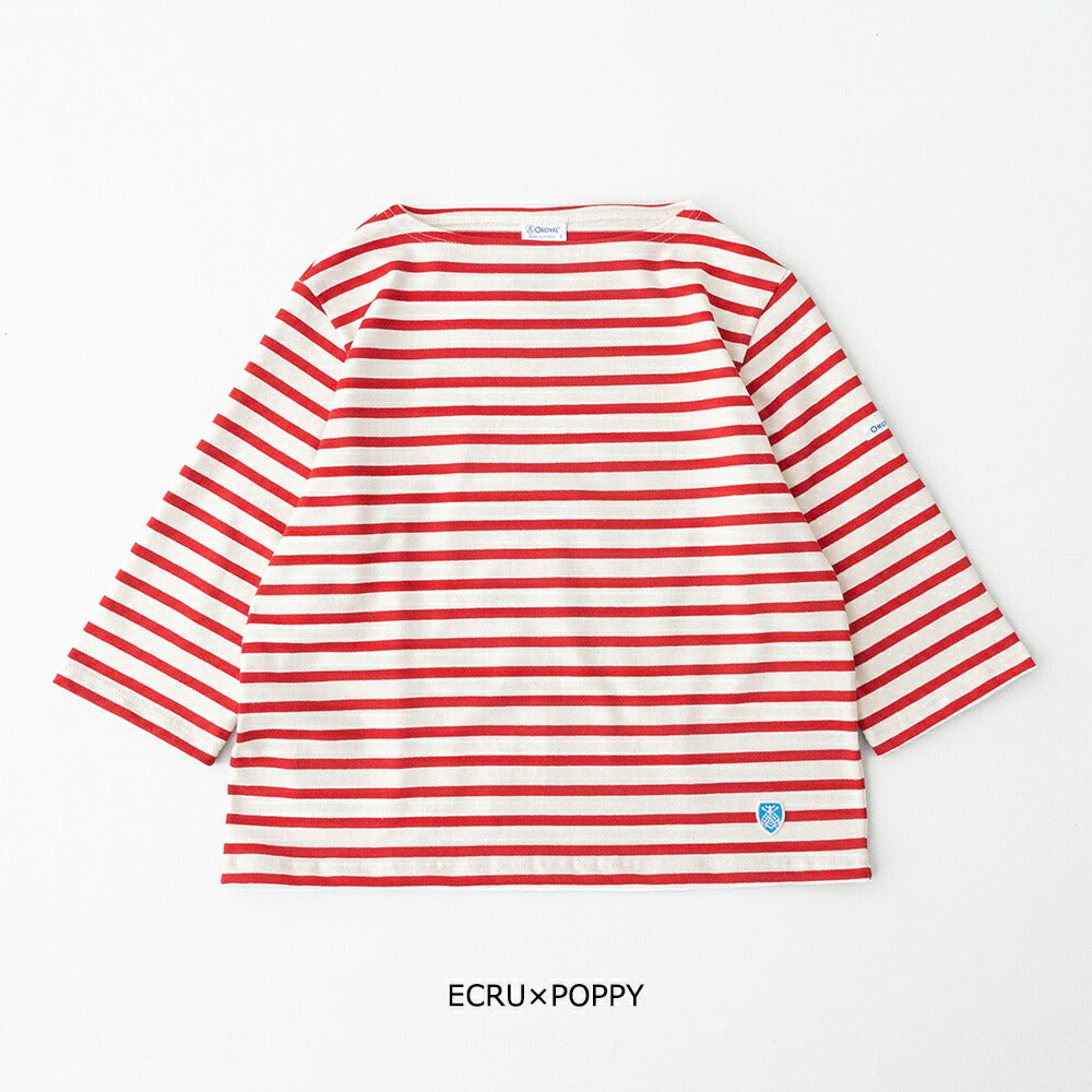 オーシバルコットンロードショートスリーブボートネックバスクシャツ(B512)COTTONLOURDSHORTLENGTHBOATNECKS/SP.O.ORCIVAL(レディース)【2026春夏】*送料無料*【後払い決済不可】*