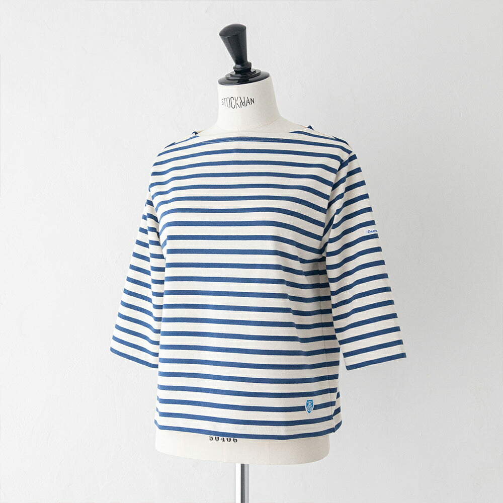 オーシバルコットンロードショートスリーブボートネックバスクシャツ(B512)COTTONLOURDSHORTLENGTHBOATNECKS/SP.O.ORCIVAL(レディース)【2026春夏】*送料無料*【後払い決済不可】*
