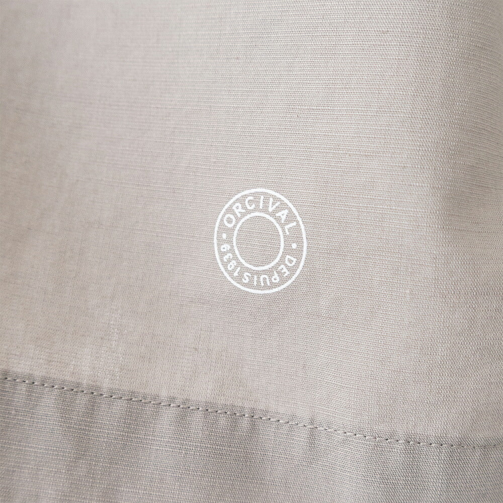 オーシバルコットンリネンオープンカラー半袖シャツ(OR-B0455IMB)OPENCOLLARPKDETAILS/SSHIRTORCIVAL(メンズ)【2026春夏】*送料無料*【後払い決済不可】*
