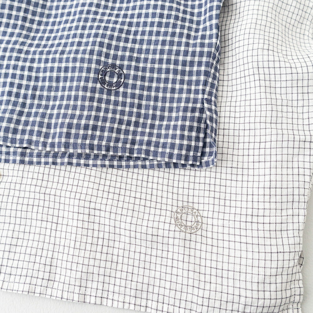 オーシバルリネンチェックスリーブレスシャツ(OR-B0360LCH)60/-LINENCHCKSLEEVELESSSHIRTORCIVAL(レディース)【2026春夏】*送料無料*【後払い決済不可】*