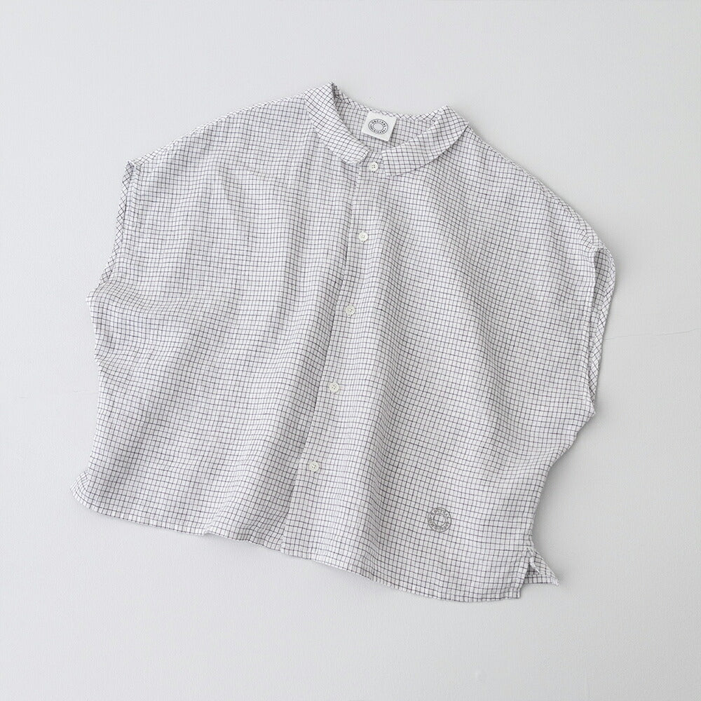 オーシバルリネンチェックスリーブレスシャツ(OR-B0360LCH)60/-LINENCHCKSLEEVELESSSHIRTORCIVAL(レディース)【2026春夏】*送料無料*【後払い決済不可】*