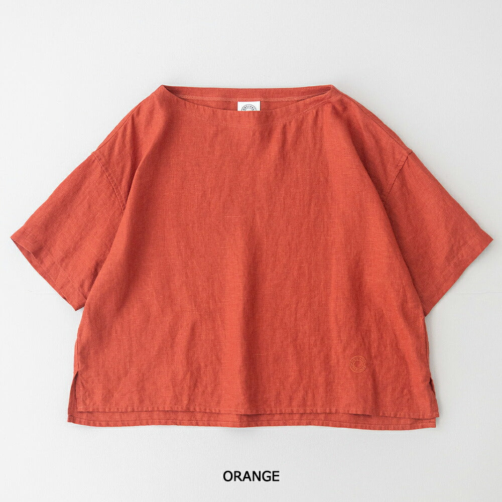 オーシバルリネンボートネックプルオーバー(OR-B0388YLM)40sLINENCLOTHBOATNECKPULLOVERORCIVAL(レディース)【2026春夏】*送料無料*【後払い決済不可】*