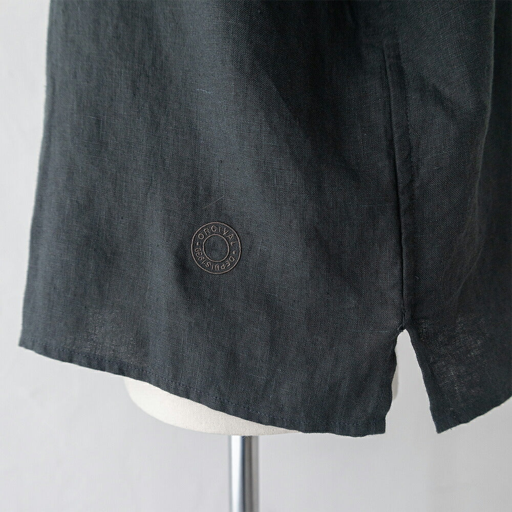 オーシバルリネン半袖セーラーシャツ(OR-B0389YLM)40sLINENCLOTHSHORTSLEEVESAILORORCIVAL(レディース)【2026春夏】*送料無料*【後払い決済不可】*