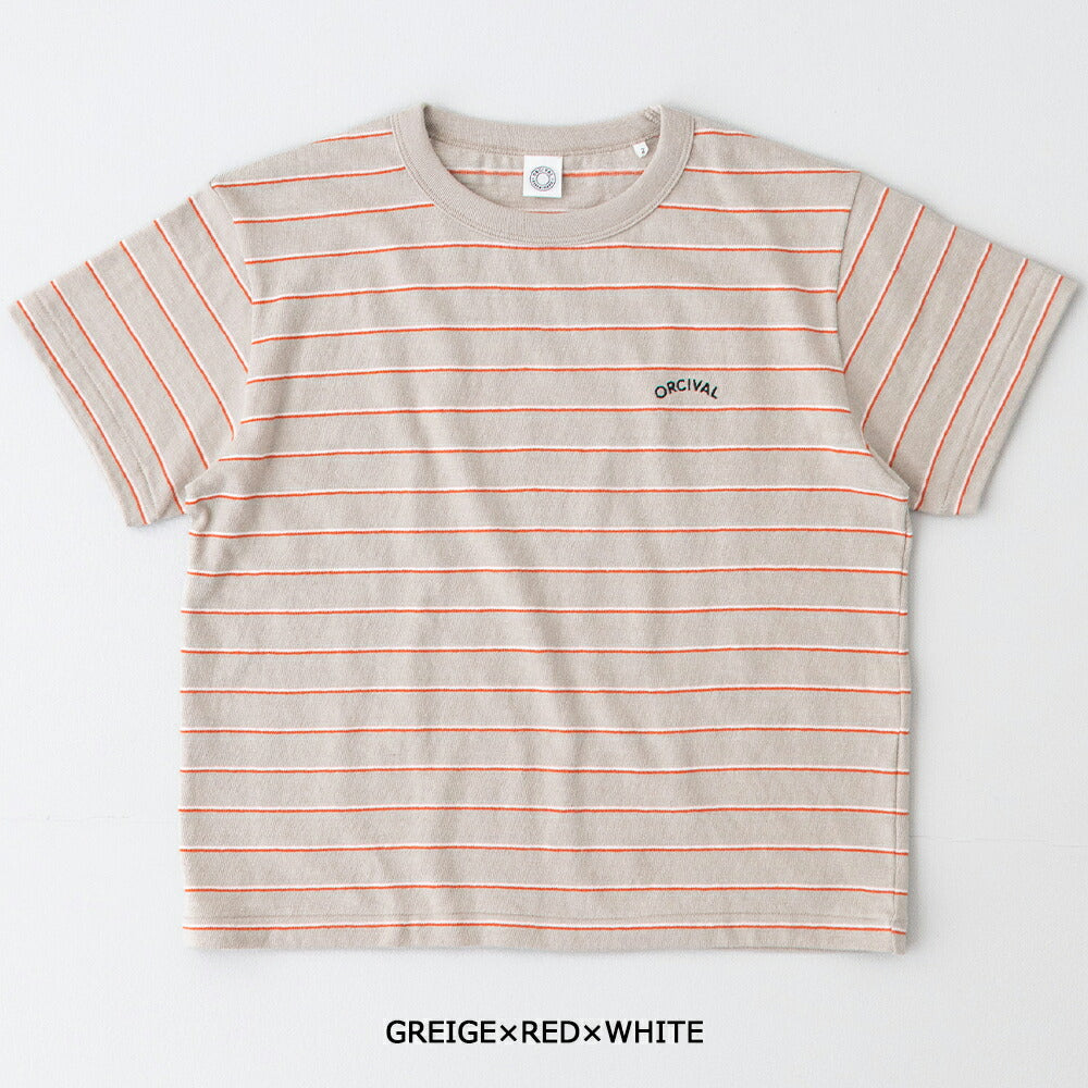 オーシバルアンイーブンジャージー刺繍ショートスリーブTシャツ(OR-C0519TSB)UNEVENJERSEYEMBROIDERYSHORTSLEEVET-SHIRTORCIVAL(レディース)【2026春夏】*送料無料*【後払い決済不可】*