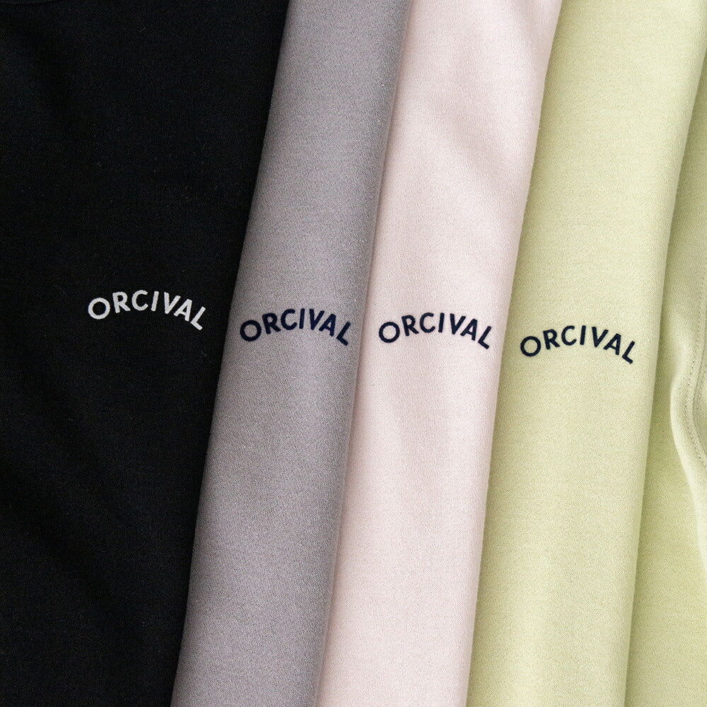 オーシバルシースルークルーネックショートスリーブプルオーバー(OR-C0529SEF)FRENCHTERRYCREWNECKSHORTSLEEVEP.O.ORCIVAL(レディース)【2026春夏】*送料無料*【後払い決済不可】*