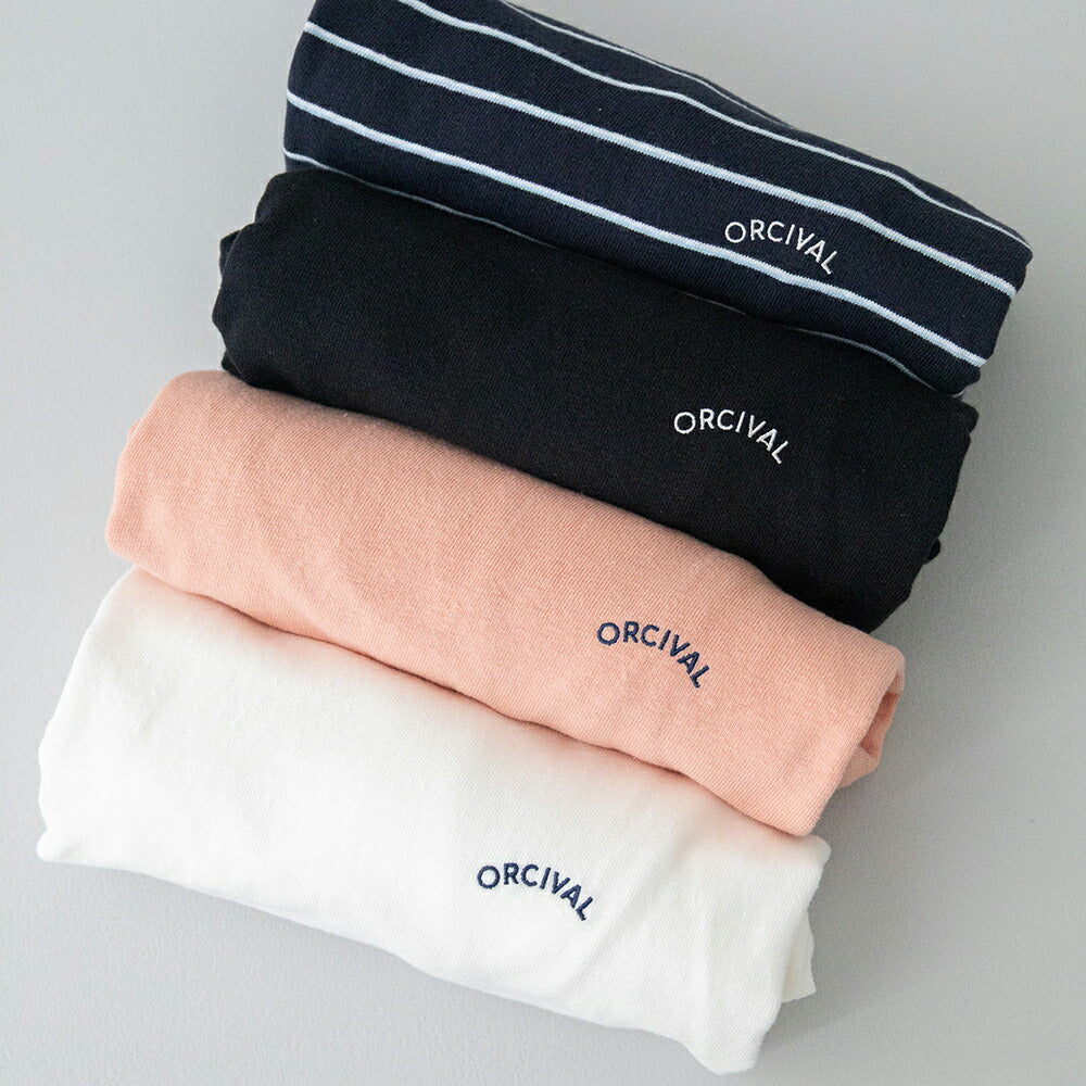 オーシバルアンイーブンジャージー刺繍ショートスリーブTシャツ(OR-C0520TSB)UNEVENJERSEYEMBROIDERYSHORTSLEEVET-SHIRTORCIVAL(メンズ)【2026春夏】*送料無料*【後払い決済不可】*