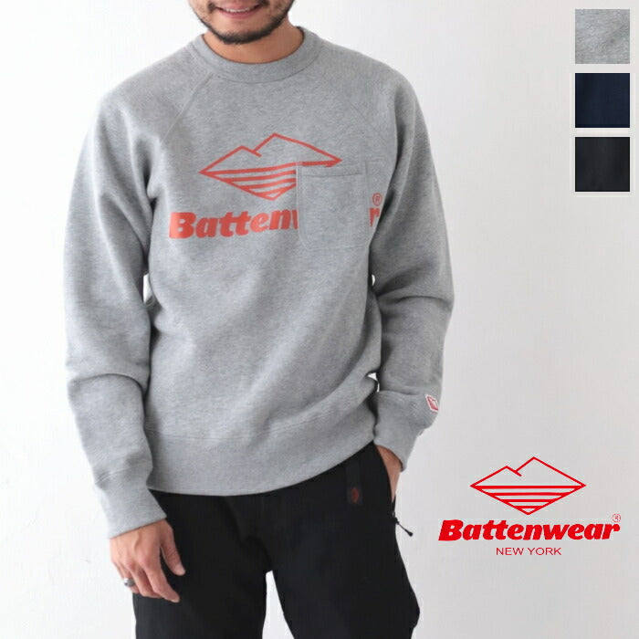 バテンウェアチームリーチアップスウェットシャツ(503-01P)TeamReach-UpSweatshirtBattenwear(メンズ)【2022秋冬】*送料無料*【後払い決済不可】*