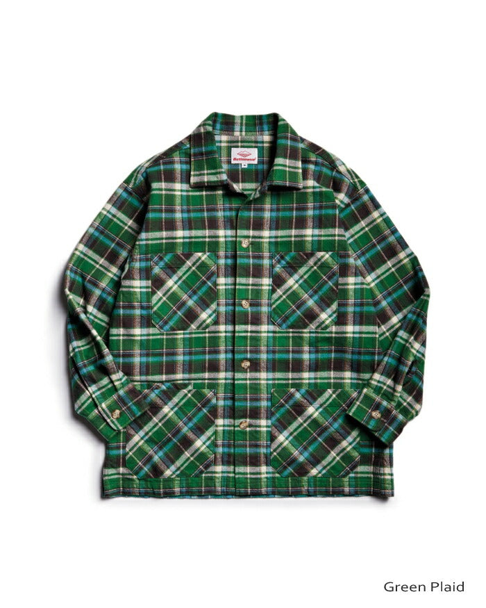 バテンウェアキャニオンシャツジャケット(SHI-011-18-GBP)CanyonShirtJacketBattenwear(メンズ)【2024秋冬】*送料無料*【後払い決済不可】***