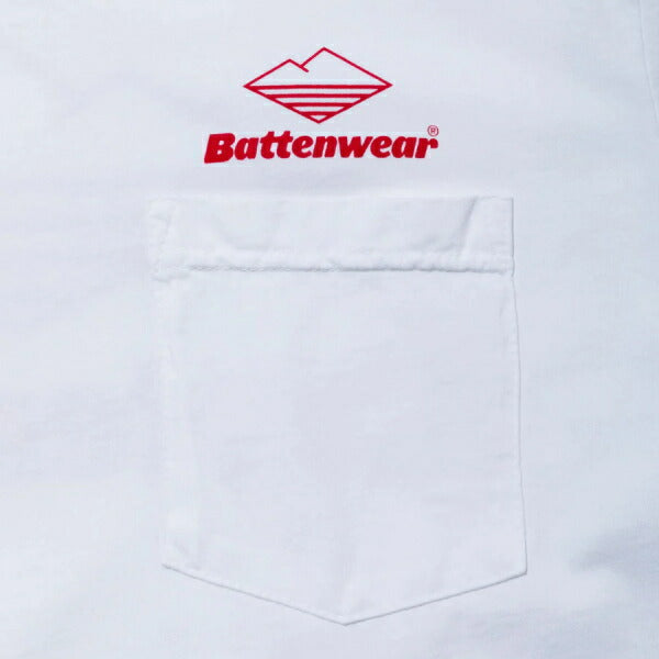 バテンウェアチーム半袖ポケットTシャツ(BS031)TeamS/SPocketTeeBattenwear(メンズ)【2023春夏】*送料無料*【後払い決済不可】*