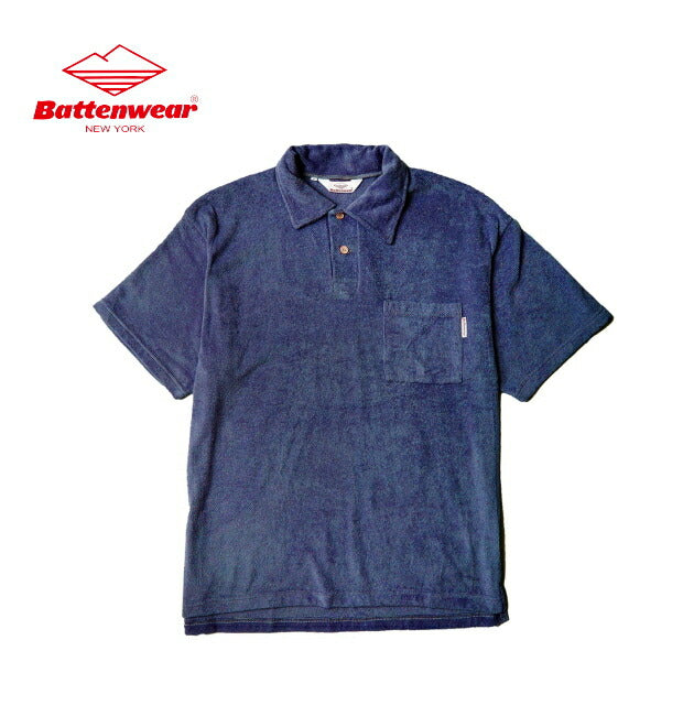バテンウェアLoungePolo(SHI-051-39)Battenwear(メンズ)【2024春夏】*送料無料*【後払い決済不可】*