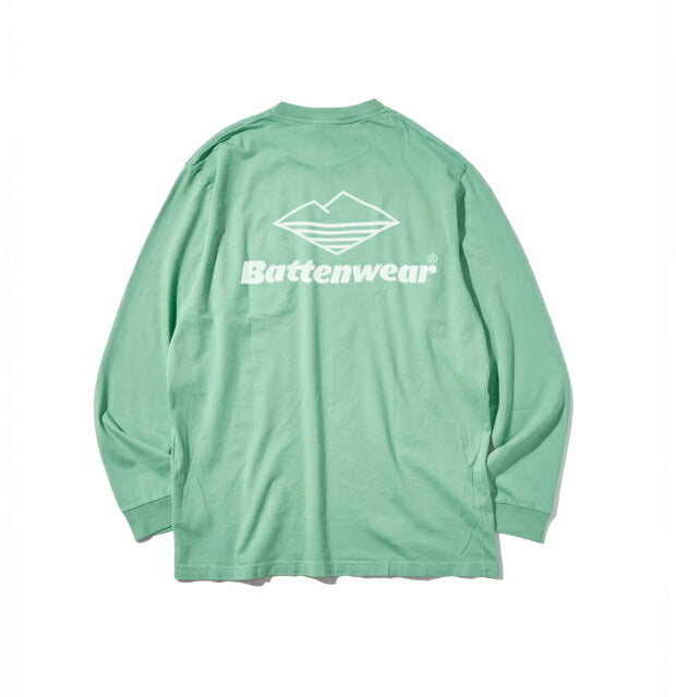 バテンウェアチーム長袖ポケットTシャツ(TEE-021)TeamL/SPocketTeeBattenwear(メンズ)【2023秋冬】*送料無料*【後払い決済不可】【ポイント10倍】期間限定3/2120:00〜3/271:59