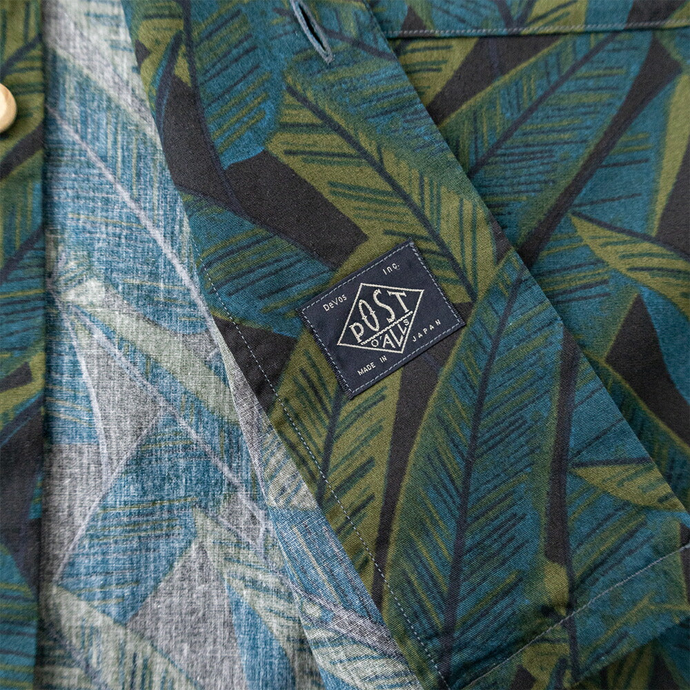 バテンウェア×ポストオーバーオールズCottonPrintedBroadClothT&CShirts(323026SV)BattenwearxPostO'Alls(メンズ)【2026春夏】*送料無料*【後払い決済不可】*