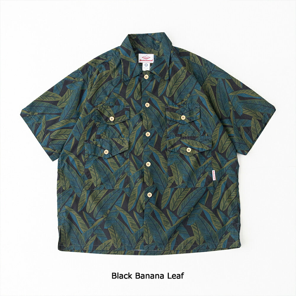 バテンウェア×ポストオーバーオールズCottonPrintedBroadClothT&CShirts(323026SV)BattenwearxPostO'Alls(メンズ)【2026春夏】*送料無料*【後払い決済不可】*