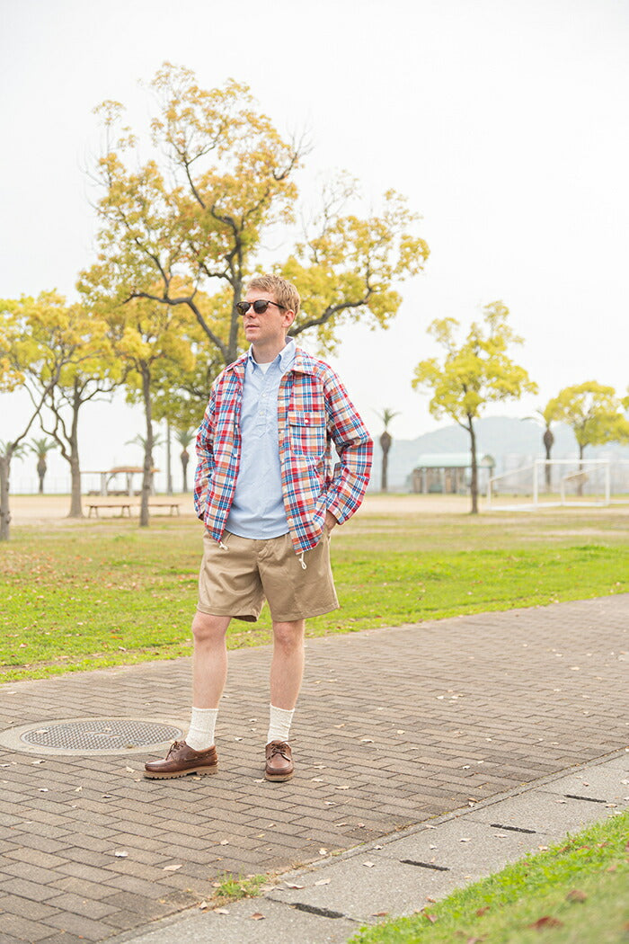 バテンウェアIndianMadrasBeachBreaker(10126SV)IndianMadrasBeachBreakerBattenwear(メンズ)【2026春夏】*送料無料*【後払い決済不可】*