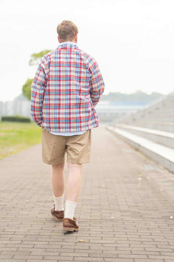 バテンウェアIndianMadrasBeachBreaker(10126SV)IndianMadrasBeachBreakerBattenwear(メンズ)【2026春夏】*送料無料*【後払い決済不可】*
