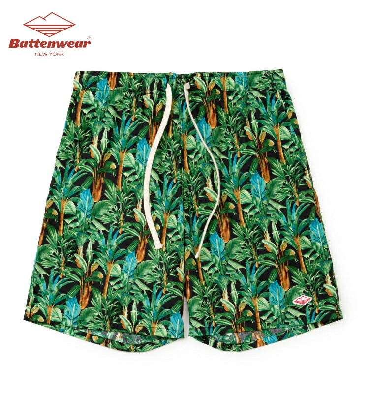 バテンウェアCottonPrintedBroadClothActiveLazyShorts(40426SV)Battenwear(メンズ)【2026春夏】*送料無料*【後払い決済不可】*