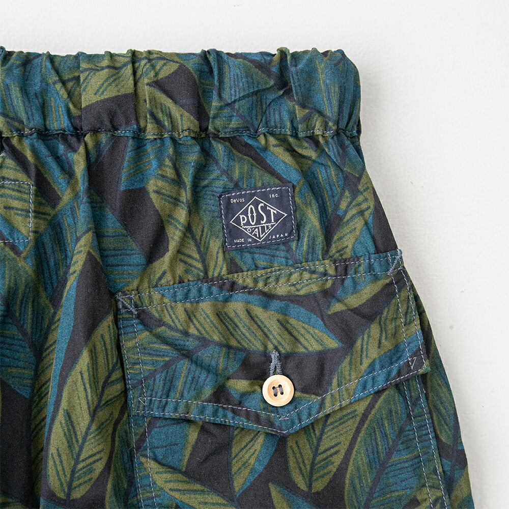 バテンウェア×ポストオーバーオールズCottonPrintedBroadClothT&CShorts(3322S26S)BattenwearxPostO'Alls(メンズ)【2026春夏】*送料無料*【後払い決済不可】*