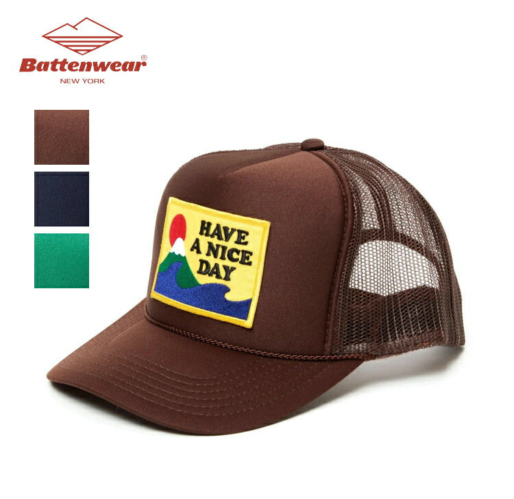 バテンウェアPolyesterH.A.N.D.TruckerHat(620262V)Battenwear(帽子)【2026春夏】*送料無料*【後払い決済不可】*