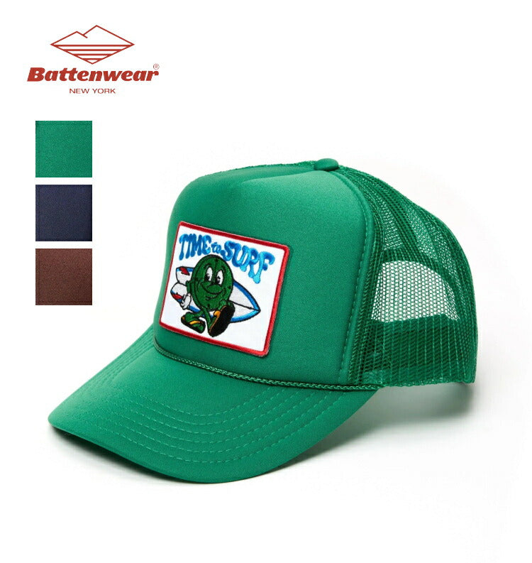 バテンウェアPolyesterT.T.S.TruckerHat(62126SV)Battenwear(帽子)【2026春夏】*送料無料*【後払い決済不可】*