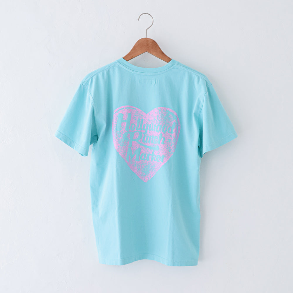ハリウッドランチマーケット <br>ハートイン HRMクラックプリント <br>ショートスリーブTシャツ <br>(1019338) <br>HOLLYWOOD RANCH MARKET(レディース/メンズ) <br>【2026春夏】