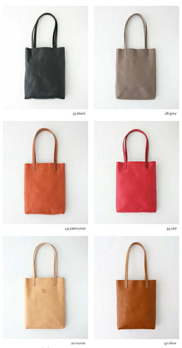 イルビゾンテ レザートートバッグ (54212300214) Leather Tote Bag IL BISONTE(バッグ)